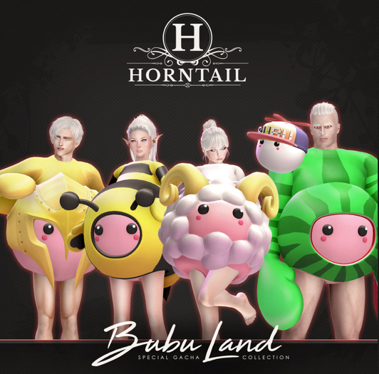 Second Life Marketplace HORNTAIL [FRUITLING02] Bubu Land Costume